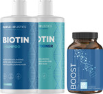 Biotin Shampoo And Conditioner And Hair Supplement - Biotin For Hair Growth Supplement Plus Rosemary And Volumizing Shampoo And Conditioner Set - Rosemary Biotin And Collagen Hair Thickening Products