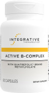 Integrative Therapeutics Active B-Complex - Energy Metabolism Support* - B-Complex Vitamin Supplement With 8 B-Vitamins, Vitamin B12, Folate, Choline - 60 Capsules