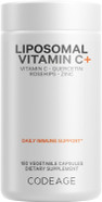 Codeage Liposomal Vitamin C 1500Mg With Zinc, Elderberry, Citrus Bioflavonoids Grapefruit, Lemon, Orange Powder, Quercetin & Rose Hips Fruit  Vegan Supplement - Non-Gmo, Vegan Pills, 180 Capsules Codeage Liposomal Vitamin C 1500Mg With Zinc, Elderberry, Citrus Bioflavonoids Grapefruit, Lemon, Orange Powder, Quercetin & Rose Hips Fruit  Vegan Supplement - Non-Gmo, Vegan Pills, 180 Capsules