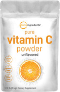 Micro Ingredients Pure Vitamin C Crystal Powder (Water Soluble Vitamin C 1000Mg Per Serving), 1 Kg (2.2 Pounds), Immune Vitamins And Strong Antioxidant, Pure Ascorbic Acid Powder Supplement Micro Ingredients Pure Vitamin C Crystal Powder (Water Soluble Vitamin C 1000Mg Per Serving), 1 Kg (2.2 Pounds), Immune Vitamins And Strong Antioxidant, Pure Ascorbic Acid Powder Supplement