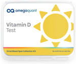 Omega Quant Vitamin D Home Test Kit - With Collection Kit, Vitamin D Test | Accurate Results, Validated Methods, Certified Lab, Fast Results
