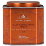 Harney & Sons Hot Cinnamon Spice Tea Tin - Black Tea With Orange & Sweet Clove - 2.67 Ounces, 30 Sachets Harney & Sons Hot Cinnamon Spice Tea Tin - Black Tea With Orange & Sweet Clove - 2.67 Ounces, 30 Sachets