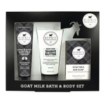 Dionis Goat Milk Skincare Men'S Unscented Bath & Body 3Pc Gift Set - Blended Shea Butter & Jojoba Oil Shave Butter For Sensitive Skin, Unscented Hydrating Moisturizer & Nourishing Bar Soap For Men Dionis Goat Milk Skincare Men'S Unscented Bath & Body 3Pc Gift Set - Blended Shea Butter & Jojoba Oil Shave Butter For Sensitive Skin, Unscented Hydrating Moisturizer & Nourishing Bar Soap For Men