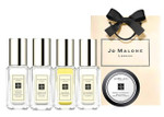 Jo Malone Holiday Gift Set 5 Pc Signature Cologne Wood Sage & Sea Salt, English Pear & Sweet Peas, Silver Birch & Lavender, And Body Creme