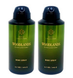 Bath And Body Works Fragrance Gift Sets (Woodlands Mens Body Spray 2 Pk)