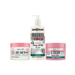 Soap & Glory Magnifi-Coco Trio Clean-A-Colada Body Wash (500Ml), Buff And Ready Coconut Body Scrub (300Ml), And Coconut Moisturizing Body Lotion (500Ml) - Coconut Scented Body Care Soap & Glory Magnifi-Coco Trio Clean-A-Colada Body Wash (500Ml), Buff And Ready Coconut Body Scrub (300Ml), And Coconut Moisturizing Body Lotion (500Ml) - Coconut Scented Body Care