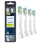 Philips Sonicare Genuine W Diamondclean Replacement Toothbrush Heads, 4 Brush Heads, White, Hx6064/65White Philips Sonicare Genuine W Diamondclean Replacement Toothbrush Heads, 4 Brush Heads, White, Hx6064/65White