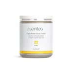 Sanitas Skincare Triple Butter Body Cream, Body Butter, Dry Skin, Shea Butter, Antioxidants, 8 Ounces