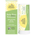 Earth Mama Baby Face Mineral Sunscreen Stick Spf 40 | Reef Safe, Non-Nano Zinc, Contains Organic Cocoa Butter & Aloe | Babies, Kids & Family 0.74-Ounce Earth Mama Baby Face Mineral Sunscreen Stick Spf 40 | Reef Safe, Non-Nano Zinc, Contains Organic Cocoa Butter & Aloe | Babies, Kids & Family 0.74-Ounce