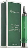 Verdermis Instant Facelift Cream With Hemp Oil, Hyaluronic Acid, Vitamins A,C,E, And Peptides. Non-Invasive. Instant Results