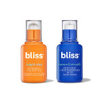 Bliss Daytime Nighttime Serum Duo: Bright Idea Vitamin C + Tri-Peptide Brightening Serum And Renew + Smooth Glycolic + Polyhydroxy Acid Night Serum