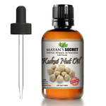 Kukui Nut Oil Anti-Frizz Hair & Lock Moisture Into Skin,4 Ounce Dark Glass Bottle | All Natural 100 Percent Pure Cold Pressed Oil | Hair Repair Treatment For Gloss, Breakage & Split Ends Kukui Nut Oil Anti-Frizz Hair & Lock Moisture Into Skin,4 Ounce Dark Glass Bottle | All Natural 100 Percent Pure Cold Pressed Oil | Hair Repair Treatment For Gloss, Breakage & Split Ends