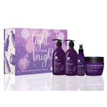 Luseta Purple Hair Care Set Color Brightening Shampoo And Conditioner Hair Mask Hair Spray For Blonde Hair Luseta Purple Hair Care Set Color Brightening Shampoo And Conditioner Hair Mask Hair Spray For Blonde Hair