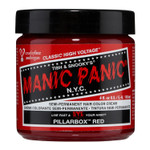 Manic Panic Pillarbox Red Hair Dye - Classic High Voltage - Semi Permanent Hair Color - Deep True Red Color - For Dark & Light Hair  Vegan, Ppd & Ammonia-Free - For Coloring Hair On Women & Menpillarbox Red