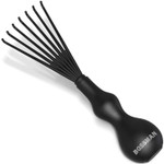 Bossman The Claw Round Hair Brush Cleaner Tool 3 Inch - Cleans Boar Bristle, Wave Or Plastic Brushes And Combs - Black Hairbrush Cleaning Rake - Cat Brush & Dog Brush Cleaner Bossman The Claw Round Hair Brush Cleaner Tool 3 Inch - Cleans Boar Bristle, Wave Or Plastic Brushes And Combs - Black Hairbrush Cleaning Rake - Cat Brush & Dog Brush Cleaner