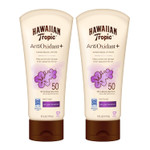 Hawaiian Tropic Antioxidant Sunscreen Lotion, Spf 50, 6Oz - Twin Pack