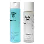 Yon-Ka Gel Nettoyant, Lotion Png Facial Set, Gentle Foaming Face Wash And Daily Purifying Face Mist To Balance Skins Ph, Acne Prone And Oily Skin Yon-Ka Gel Nettoyant, Lotion Png Facial Set, Gentle Foaming Face Wash And Daily Purifying Face Mist To Balance Skins Ph, Acne Prone And Oily Skin