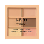 Nyx Professional Makeup Conceal Correct Contour Palette - Light01 Light0.05 Ounce (Pack Of 1) Nyx Professional Makeup Conceal Correct Contour Palette - Light01 Light0.05 Ounce (Pack Of 1)