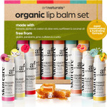 Artnaturals Natural Organic Lip Balm Beeswax - (6 X .15 Oz / 4.25G) - Gift Set Of Assorted Flavors - Chapstick For Dry, Chapped & Cracked Lips - Lip Repair With Aloe Vera, Coconut, Castor & Jojoba Oil Artnaturals Natural Organic Lip Balm Beeswax - (6 X .15 Oz / 4.25G) - Gift Set Of Assorted Flavors - Chapstick For Dry, Chapped & Cracked Lips - Lip Repair With Aloe Vera, Coconut, Castor & Jojoba Oil