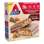 Atkins Chocolate Almond Butter Protein Meal Bar, Keto Friendly, 5 Count Atkins Chocolate Almond Butter Protein Meal Bar, Keto Friendly, 5 Count