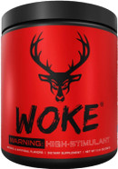 Bucked Up - Woke - High Stim Pre Workout - Best Tasting - Focus Nootropic, Pump, Strength And Growth, 30 Servings (Strawberry Kiwi) Bucked Up - Woke - High Stim Pre Workout - Best Tasting - Focus Nootropic, Pump, Strength And Growth, 30 Servings (Strawberry Kiwi)