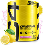 Cellucor C4 Original Pre Workout Powder Pink Lemonade Vitamin C For Immune Support Sugar Free Preworkout Energy For Men & Women 150Mg Caffeine + Beta Alanine + Creatine 60 Servings Cellucor C4 Original Pre Workout Powder Pink Lemonade Vitamin C For Immune Support Sugar Free Preworkout Energy For Men & Women 150Mg Caffeine + Beta Alanine + Creatine 60 Servings