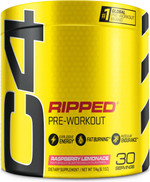 Cellucor C4 Ripped Pre Workout Powder Raspberry Lemonade | Creatine Free + Sugar Free Preworkout Energy Supplement For Men & Women | 150Mg Caffeine + Beta Alanine| 30 Servings Cellucor C4 Ripped Pre Workout Powder Raspberry Lemonade | Creatine Free + Sugar Free Preworkout Energy Supplement For Men & Women | 150Mg Caffeine + Beta Alanine| 30 Servings