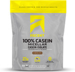 Ascent Casein Protein Powder - 25G Micellar Casein Powder With Zero Artificial Flavors & Sweeteners, Gluten-Free, No Added Sugar, 4.9G Bcaa, 2.2G Leucine - Chocolate, 2 Pounds