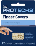 Flents First Aid Finger Covers, 12 Count, Large Protects Finger While Healing From Injury Flents First Aid Finger Covers, 12 Count, Large Protects Finger While Healing From Injury