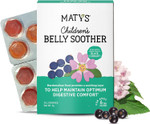 Matys Kids Belly Soother Lozenges For Ages 6 Years Old +, Yummy Black Currant Flavor, Stomach Ache Relief For Childrens Upset Tummy & Digestive Comfort, Sugar Free, Vegan, Dye Free, 20 Count Matys Kids Belly Soother Lozenges For Ages 6 Years Old +, Yummy Black Currant Flavor, Stomach Ache Relief For Childrens Upset Tummy & Digestive Comfort, Sugar Free, Vegan, Dye Free, 20 Count