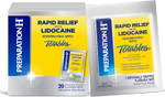 Preparation H Rapid Relief Hemorrhoid Wipes With Lidocaine, Numbing Relief For Swelling, Pain, Burning And Itching - 20 Count Preparation H Rapid Relief Hemorrhoid Wipes With Lidocaine, Numbing Relief For Swelling, Pain, Burning And Itching - 20 Count