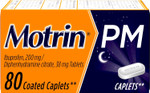 Motrin Pm Caplets, 200 Mg Ibuprofen & 38 Mg Sleep Aid, Nighttime Relief For Minor Pains, 80 Ct Motrin Pm Caplets, 200 Mg Ibuprofen & 38 Mg Sleep Aid, Nighttime Relief For Minor Pains, 80 Ct
