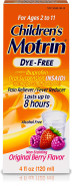 Children'S Motrin Oral Suspension Medicine For Kids, 100Mg Ibuprofen, Berry Flavored, 4 Fl. Oz Children'S Motrin Oral Suspension Medicine For Kids, 100Mg Ibuprofen, Berry Flavored, 4 Fl. Oz