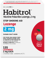 Habitrol Nicotine Lozenges 2 Mg Cherry Flavor 135 Count Stop Smoking Aid Reduce Cravings And Withdrawal Symptoms Habitrol Nicotine Lozenges 2 Mg Cherry Flavor 135 Count Stop Smoking Aid Reduce Cravings And Withdrawal Symptoms
