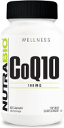Nutrabio Coq10 Dietary Supplement, Healthy Heart Function & Cellular Energy Production, 100Mg - 60 Capsules Nutrabio Coq10 Dietary Supplement, Healthy Heart Function & Cellular Energy Production, 100Mg - 60 Capsules