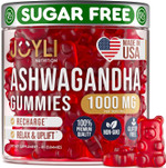 Ashwagandha Gummies For Women & Men - Natural Calm Gummies With Ashwagandha Root Extract Vitamin C Zinc - Ashwagandha Herbal Supplement For Sleep Stress Balance - 60 Vegan Sugar Free Chews
