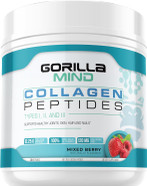 Gorilla Mind Collagen Peptides Powder - Joint & Bone Health/Great For Hair, Skin & Nails/Sleep Support/Types I, Ii, Iii/Mix In Water, Juice Or A Smoothie - 426G (Mixed Berry) Gorilla Mind Collagen Peptides Powder - Joint & Bone Health/Great For Hair, Skin & Nails/Sleep Support/Types I, Ii, Iii/Mix In Water, Juice Or A Smoothie - 426G (Mixed Berry)
