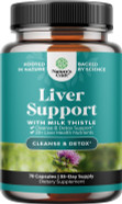 Natures Craft Liver Cleanse Detox & Repair Formula - Herbal Liver Support Supplement With Milk Thistle Dandelion & Artichoke Extract For Liver Health 70 Capsules Natures Craft Liver Cleanse Detox & Repair Formula - Herbal Liver Support Supplement With Milk Thistle Dandelion & Artichoke Extract For Liver Health 70 Capsules