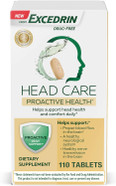 Excedrin Head Care Proactive Health With Magnesium, Riboflavin, Vitamin B6, Folic Acid And Vitamin B12, Dietary Supplement Supports Head Health And Comfort Daily 110 Count Excedrin Head Care Proactive Health With Magnesium, Riboflavin, Vitamin B6, Folic Acid And Vitamin B12, Dietary Supplement Supports Head Health And Comfort Daily 110 Count