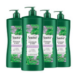 Suave Natural Rosemary & Mint Conditioner, For Strong & Healthy Hair, No Dyes, No Parabens, No Phthalates, 28 Oz Pack Of 4