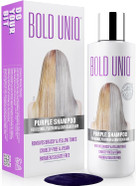 Bold Uniq Purple Sulfate-Free Vegan Shampoo For Blonde, Silver, And Gray Hair - 237 Ml