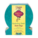 Hawaiian Silky Pure Argan Oil Enriched Pomade Edge Control Gel Scalp Repair 2.4Oz - No Sulfate, Non-Sticky & Non-Greasy Formula - All Hair Types Men, Women & Kids - Good On Color Treated Hair