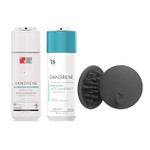 Ds Laboratories Dandrene Anti Dandruff Shampoo & Conditioner And Revitalizing Scalp Brush
