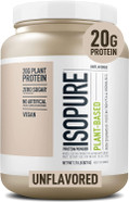 Isopure Unflavored Vegan Protein Powder, With Amino Acids, Post Workout Recovery, Sugar Free, Plant Based, Organic Pea Protein, Dairy Free, 20 Servings (Packaging May Vary) Isopure Unflavored Vegan Protein Powder, With Amino Acids, Post Workout Recovery, Sugar Free, Plant Based, Organic Pea Protein, Dairy Free, 20 Servings (Packaging May Vary)