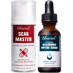 Ebanel Bundle Of Advanced Silicone Scar Gel 1 Oz, And Hyaluronic Acid Serum