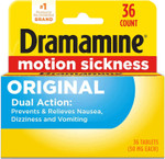 Dramamine Chewable, Motion Sickness Relief, Orange Flavor, 8 Count Dramamine Chewable, Motion Sickness Relief, Orange Flavor, 8 Count