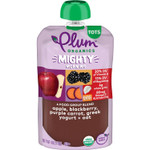 Plum Organics Mighty Morning Organic Toddler Food - Apple, Blackberry, Purple Carrot, Greek Yogurt, And Oat - 4 Oz Pouch - Organic Fruit And Vegetable Toddler Food Pouch Plum Organics Mighty Morning Organic Toddler Food - Apple, Blackberry, Purple Carrot, Greek Yogurt, And Oat - 4 Oz Pouch - Organic Fruit And Vegetable Toddler Food Pouch