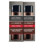 John Frieda Brilliant Brunette Hair Color Deepening Treatment, For Cocoa Infused, Darker Color, 4 Oz, With Evening Primrose Oil (Pack Of 2) John Frieda Brilliant Brunette Hair Color Deepening Treatment, For Cocoa Infused, Darker Color, 4 Oz, With Evening Primrose Oil (Pack Of 2)