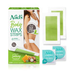 Nad'S Body Wax Strips Hair Removal For Women All Skin Types, 20 Waxing Strips + 4 Calming Oil Wipes Nad'S Body Wax Strips Hair Removal For Women All Skin Types, 20 Waxing Strips + 4 Calming Oil Wipes