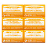Dr. Bronner'S - Pure-Castile Bar Soap (Citrus, 5 Ounce, 6-Pack) - Made With Organic Oils, For Face, Body And Hair, Gentle And Moisturizing, Biodegradable, Vegan, Cruelty-Free, Non-Gmo Dr. Bronner'S - Pure-Castile Bar Soap (Citrus, 5 Ounce, 6-Pack) - Made With Organic Oils, For Face, Body And Hair, Gentle And Moisturizing, Biodegradable, Vegan, Cruelty-Free, Non-Gmo